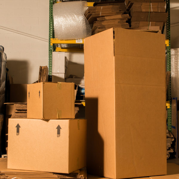 packing materials at The Green Truck Moving & Storage Company