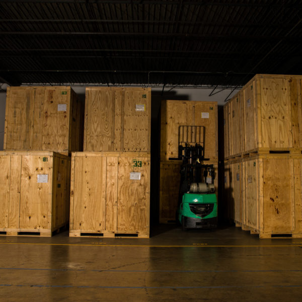 Storage facility at The Green Truck Moving & Storage Company